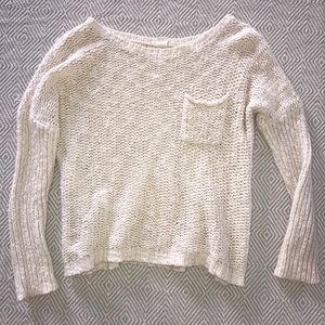 Cream sweater